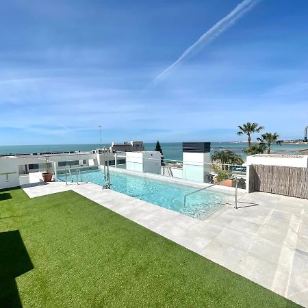 אל פוארטו דה סנטה מריה Gatu Premium Sandia Beach Lujo Junto Al Mar, Parking Y Piscina Comun," Preferente Mayores De 25 Anos Y Familias " מראה חיצוני תמונה