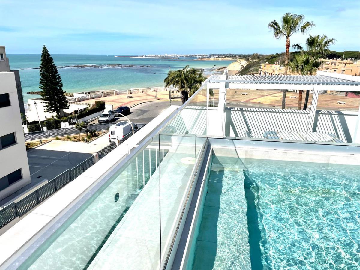 אל פוארטו דה סנטה מריה Gatu Premium Sandia Beach Lujo Junto Al Mar, Parking Y Piscina Comun," Preferente Mayores De 25 Anos Y Familias " מראה חיצוני תמונה